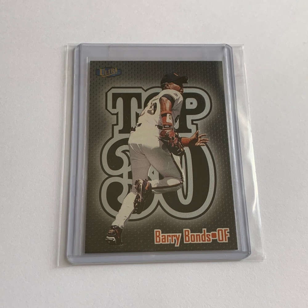 Barry Bonds ‘98 Fleer Ultra Top 30 Insert Card